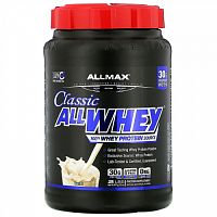 ALLMAX, AllWhey Classic, 100% сывороточный протеин, французская ваниль, 2 фунта (907 г)