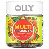 OLLY, Multi + Probiotic, Tropical Twist, 70 Gummies