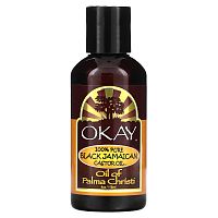 Okay Pure Naturals, 100% Pure Black Jamaican Castor Oil, 4 oz (118 ml)