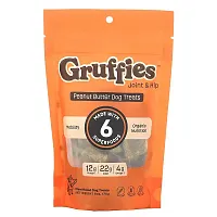 Green Gruff, Gruffies Joint &amp; Hip, Peanut Butter Dog Treats, 6 oz (170 g)