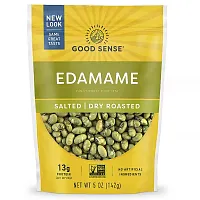 Good Sense, Edamame, Salted, Dry Roasted, 5 oz (142 g)