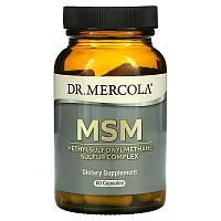 Dr. Mercola, MSM, Methylsulfonylmethane Sulfur Complex, 60 Capsules