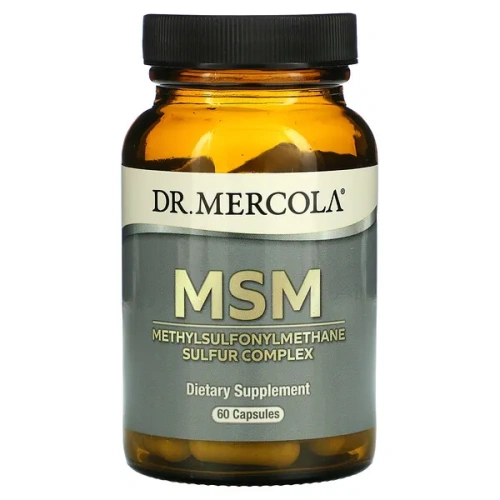 Dr. Mercola, MSM, Methylsulfonylmethane Sulfur Complex, 60 Capsules