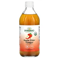 Dynamic Health, Apple Cider Vinegar with Mother , 16 fl oz (473 ml)