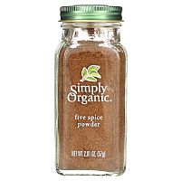 Simply Organic, Порошок Five Spice, 2.01 унции (57 г)