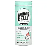 Wonderbelly, Antacid, Watermelon Mint, 60 Chewable Tablets