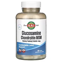 KAL, Glucosamine Chondroitin MSM, 90 Tablets