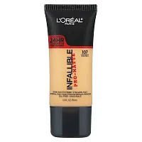 L&#x27;Oréal, Infallible, Pro-Matte Foundation, 107 Fresh Beige, 1 fl oz (30 ml)