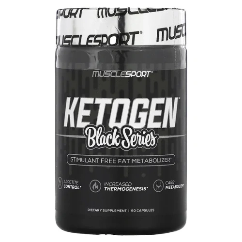 MuscleSport, Black Series, Ketogen , 90 Capsules