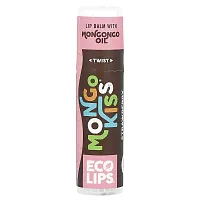 Eco Lips, Mongo Kiss, Lip Balm, Strawberry Lavender, 0.25 oz (7 g)