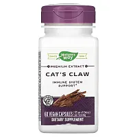 Nature&#x27;s Way, Premium Extract, Cat&#x27;s Claw, 175 mg, 60 Vegan Capsules