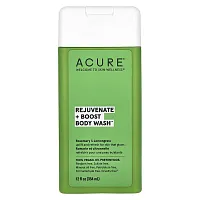 ACURE, Body Wash, Rejuvenate + Boost, Rosemary &amp; Lemongrass, 12 fl oz (354 ml)