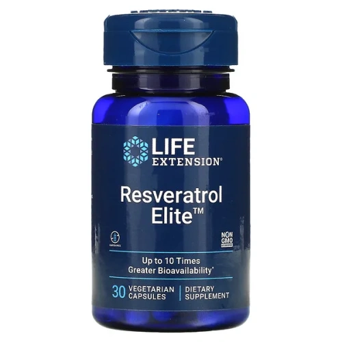 Life Extension, Resveratrol Elite, 30 Vegetarian Capsules