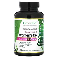 Emerald Laboratories, Women&#x27;s 45+, Clinical + Multi, 120 Vegetable Caps