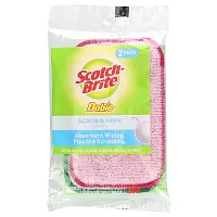 Scotch-Brite, Dobie, Scrub &amp; Wipe Cloths, 2 Cloths