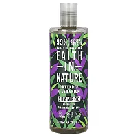 Faith in Nature, Shampoo, For Normal/Dry Hair, Lavender &amp; Geranium, 13.5 fl oz (400 ml)