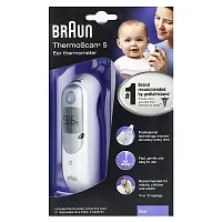 Braun, ThermoScan 5, Ear Thermometer , 25 Piece Kit