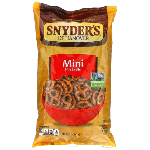 Snyder's, мини-крендели, 255 г (9 унций)