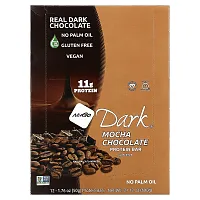 NuGo Nutrition, NuGo Dark, Protein Bars, Mocha Chocolate, 12 Bars, 1.76 oz (50 g) Each