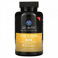 Dr. Emil Nutrition, Lion's Mane Smart Shrooms, 2100 мг, 90 растительных капсул