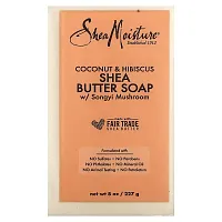 SheaMoisture, Shea Butter Soap, Coconut &amp; Hibiscus, 8 oz (227 g)