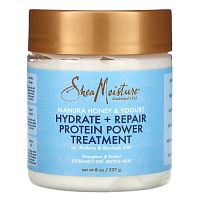 SheaMoisture, Manuka Honey & Yogurt, Hydrate + Repair Protein Power Treatment, 8 oz (227 g)