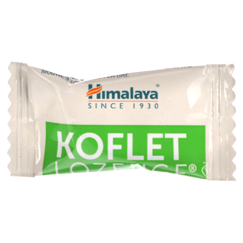 Himalaya, Koflet, леденцы, натуральный апельсиновый кардамон, 20 пастилок фото 3