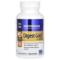 Enzymedica, Digest Gold with ATPro, 180 Capsules