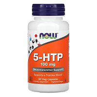 Now Foods 5-HTP 100 мг 60 капсул