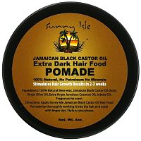 Sunny Isle, Jamaican Black Castor Oil, Extra Dark Hair Food Pomade, 4 oz