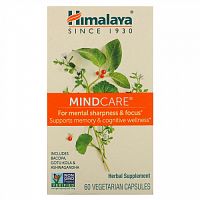 Himalaya, MindCare, 60 вегетарианских капсул