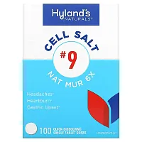 Hyland&#x27;s Naturals, Cell Salt #9, 100 Quick-Dissolving Single Tablet Doses