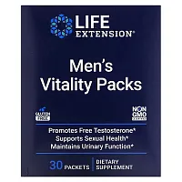 Life Extension, Men&#x27;s Vitality Packs, 30 Packets