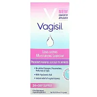 Vagisil, Long-Lasting Moisturizing Lubricant, 8 Pre-Filled Internal Disposable Applicators, 0.2 oz (5.9 g) Each