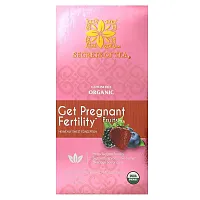 Secrets of Tea, Organic Get Pregnant Fertility Tea, Fruits, Caffeine Free, 20 Tea Bags, 1.41 oz (40 g)