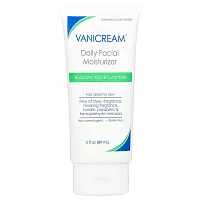 Vanicream, Daily Facial Moisturizer, For Sensitive Skin, Fragrance Free, 3 fl oz (89 ml)