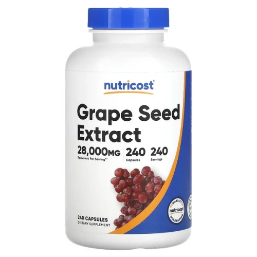 Nutricost, Grape Seed Extract, 28,000 mg , 240 Capsules