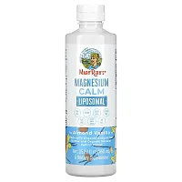 MaryRuth&#x27;s, Magnesium Calm Liposomal, Almond Vanilla, 15.22 fl oz (450 ml)