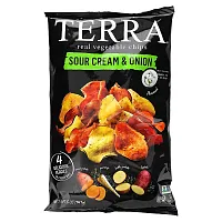 Terra, Real Vegetable Chips, Sour Cream &amp; Onion , 5 oz (141 g)