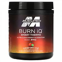 MuscleTech, Burn iQ, Smart Thermo, манго и чили, лайм, 215 г (7,58 унции)