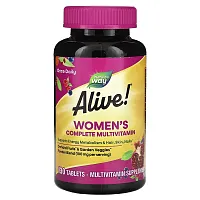 Nature&#x27;s Way, Alive! Women&#x27;s Complete Multivitamin, 130 Tablets