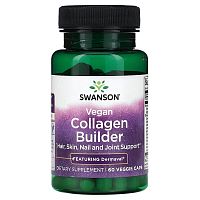 Swanson, Vegan Collagen Builder, 60 Veggie Capsules