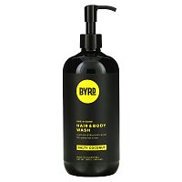 Byrd Hairdo Products, One-N-Done, гель для душа и волос, с соленым кокосом, 443,6 мл (15 унций)