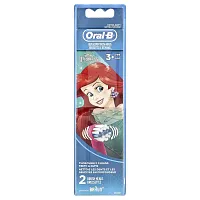 Oral-B, Kids, Replacement Brush Heads, Extra Soft, 3+ Years, Disney Princess, 2 Brush Heads