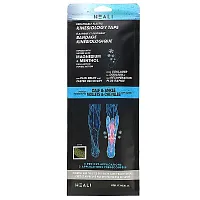 Heali Medical Corp, Breathable Elastic Kinesiology Tape, Calf &amp; Ankle, 3 Pre-Cut Applications