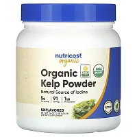 Nutricost, Organic Kelp Powder, Unflavored, 1 lb (454 g)