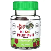 MaryRuth&#x27;s, Kids, Multivitamin Beans, Raspberry, 60 Beans