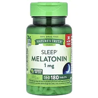 Nature&#x27;s Truth, Sleep Melatonin, 1 mg, 180 Tablets