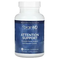 BrainMD, Attention Support, 90 Vegan Capsules