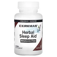 Kirkman Labs, Herbal Sleep Aid, 60 Capsules